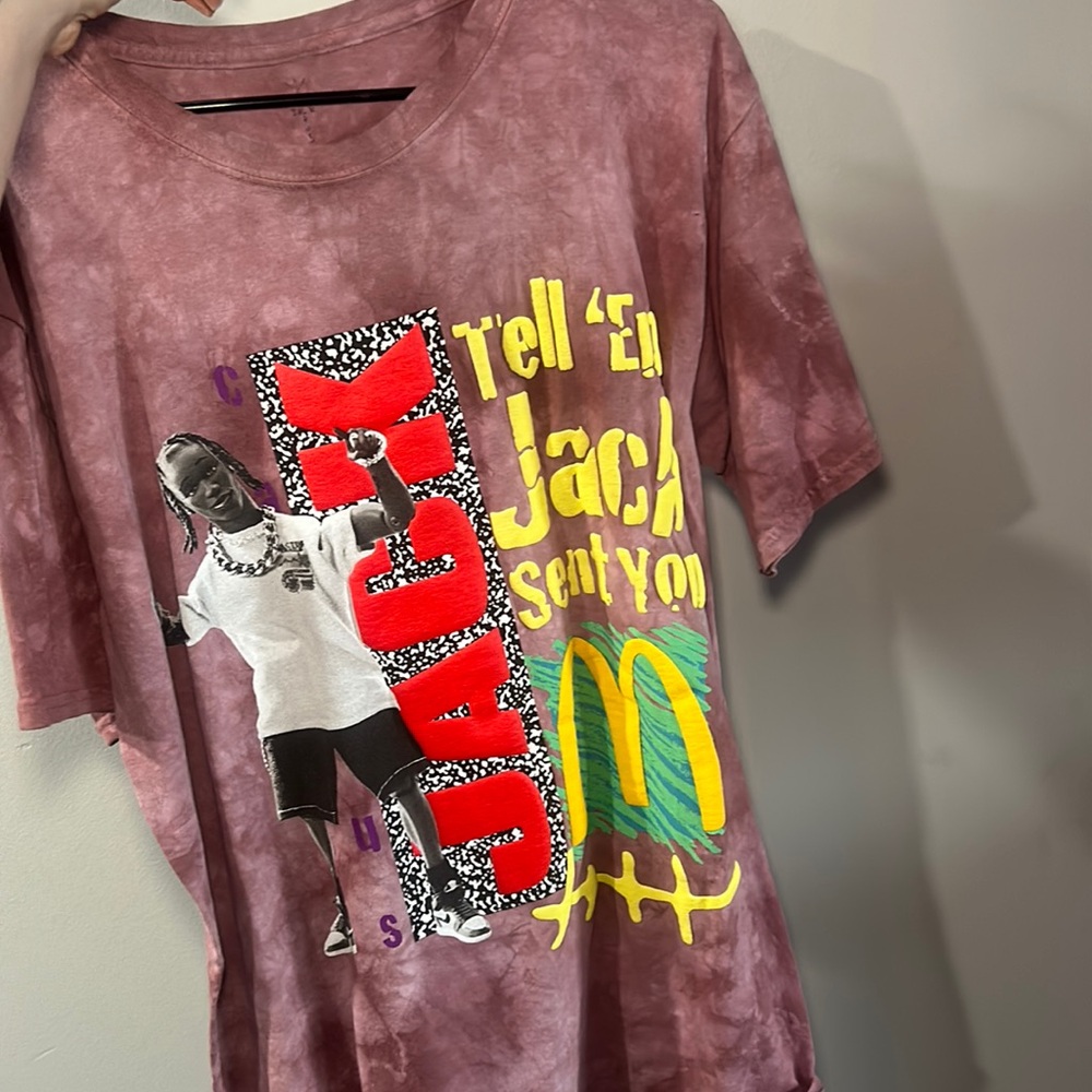 Travis Scott Cactus Jack x McDonalds Tee